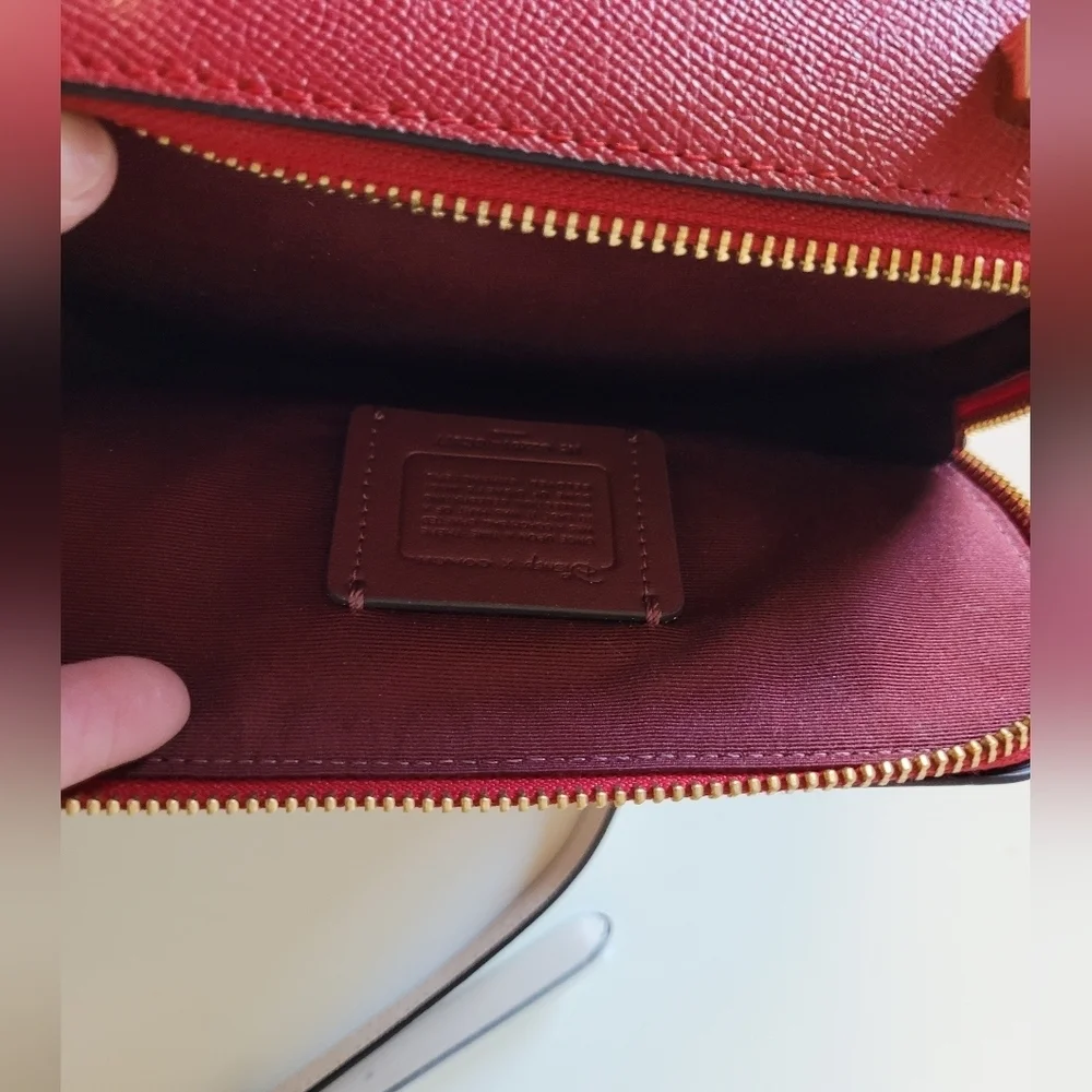 Coach X Disney Cruella Small Box Crossbody, New Without Tags